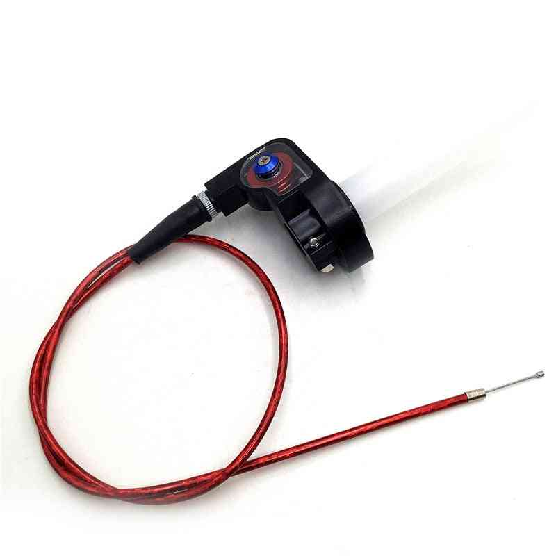 Plastic Aluminum With Throttle Grips Settle, Clamp Cable For Motorcycle