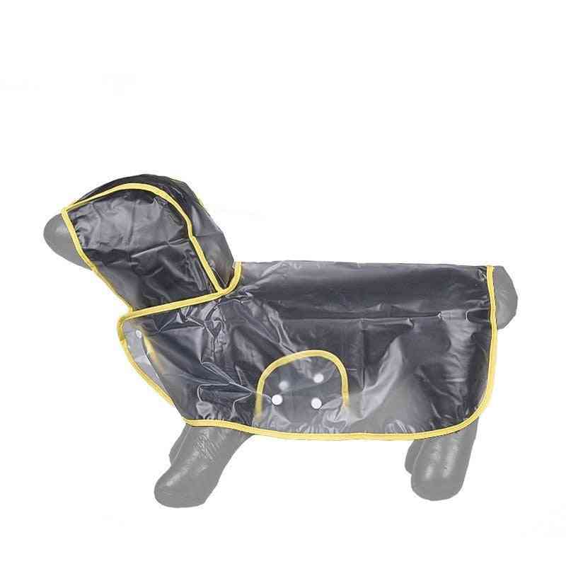 Dog Raincoat-yellow- (medium)