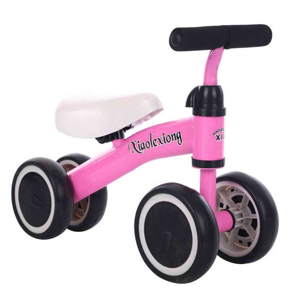 Baby Balance Bike, No Pedal Infant 4 Wheels