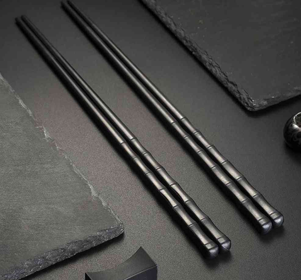 High Temperature Resistant Pointed Japanese Type Alloy Chopsticks