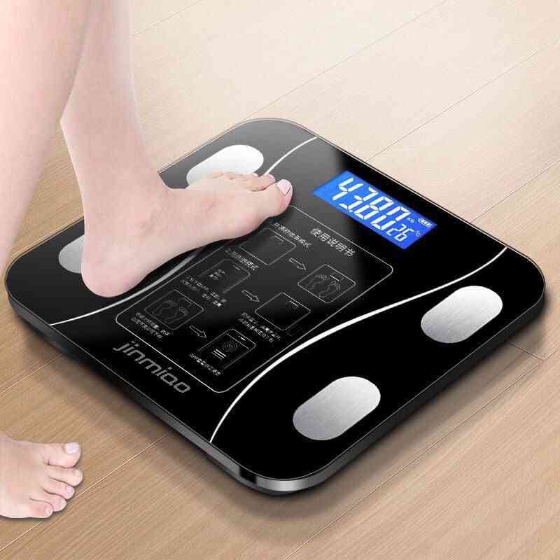 Digital Weight Scale Tracks 9 Key Body Fitness Compositions Health Analyzer