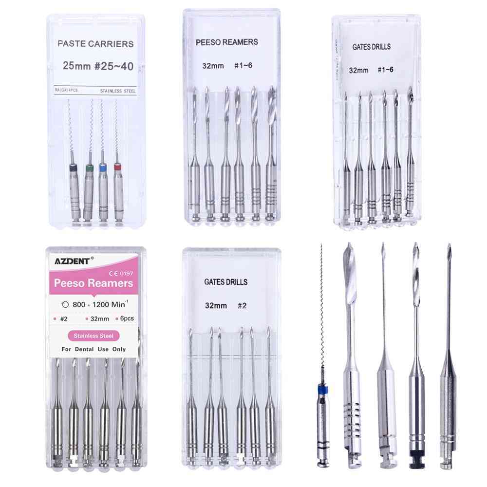 Stainless Steel- Dental Endodontic, Drill Gates, Reamers Rotary