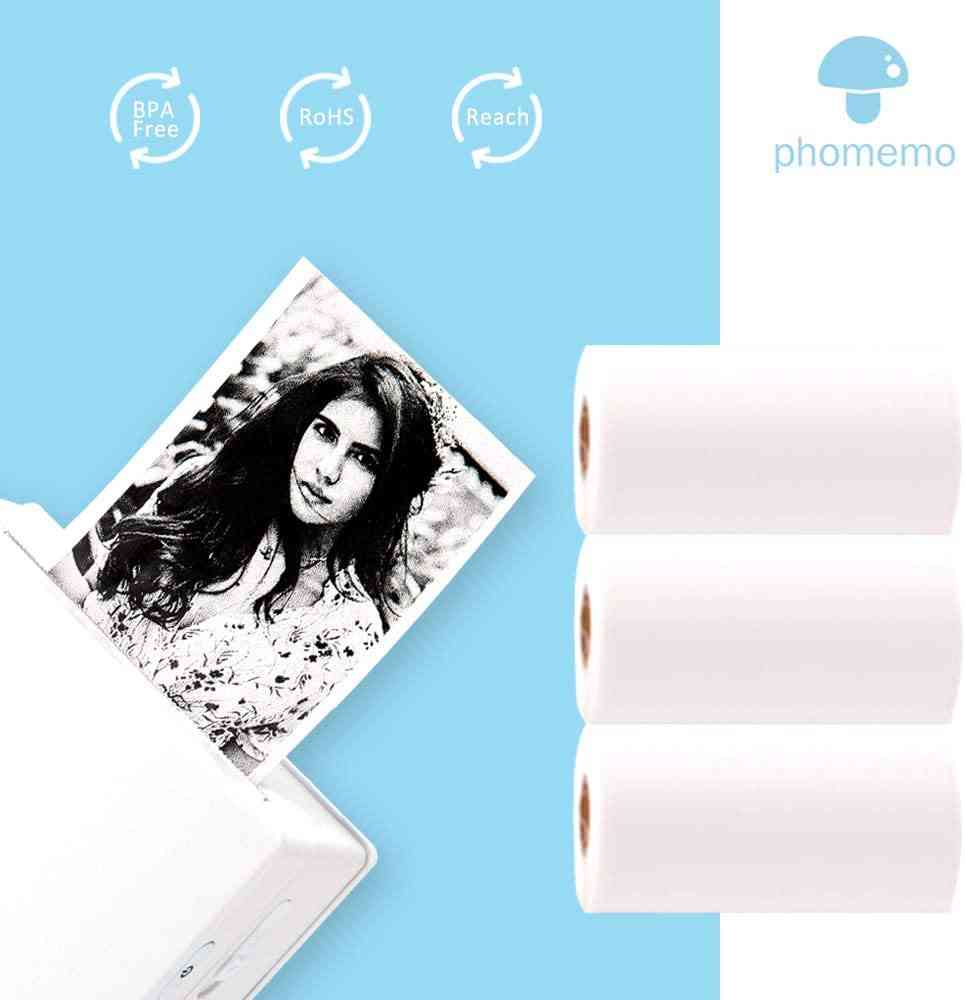 Thermal Paper For M02/m02s Printer Printable Photo Sticker Self-adhesive