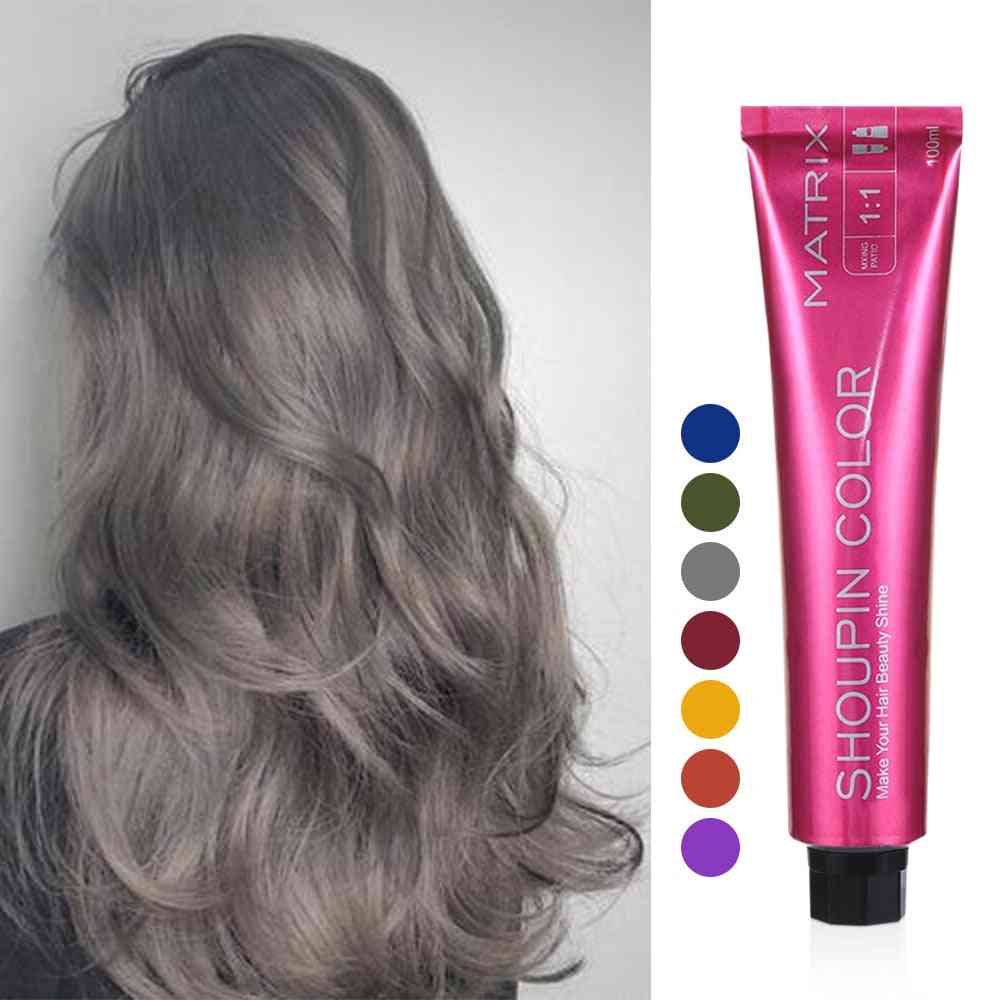 Hairdressing Hair Dye Cream- Mermaid Coloring Shampoo, Women