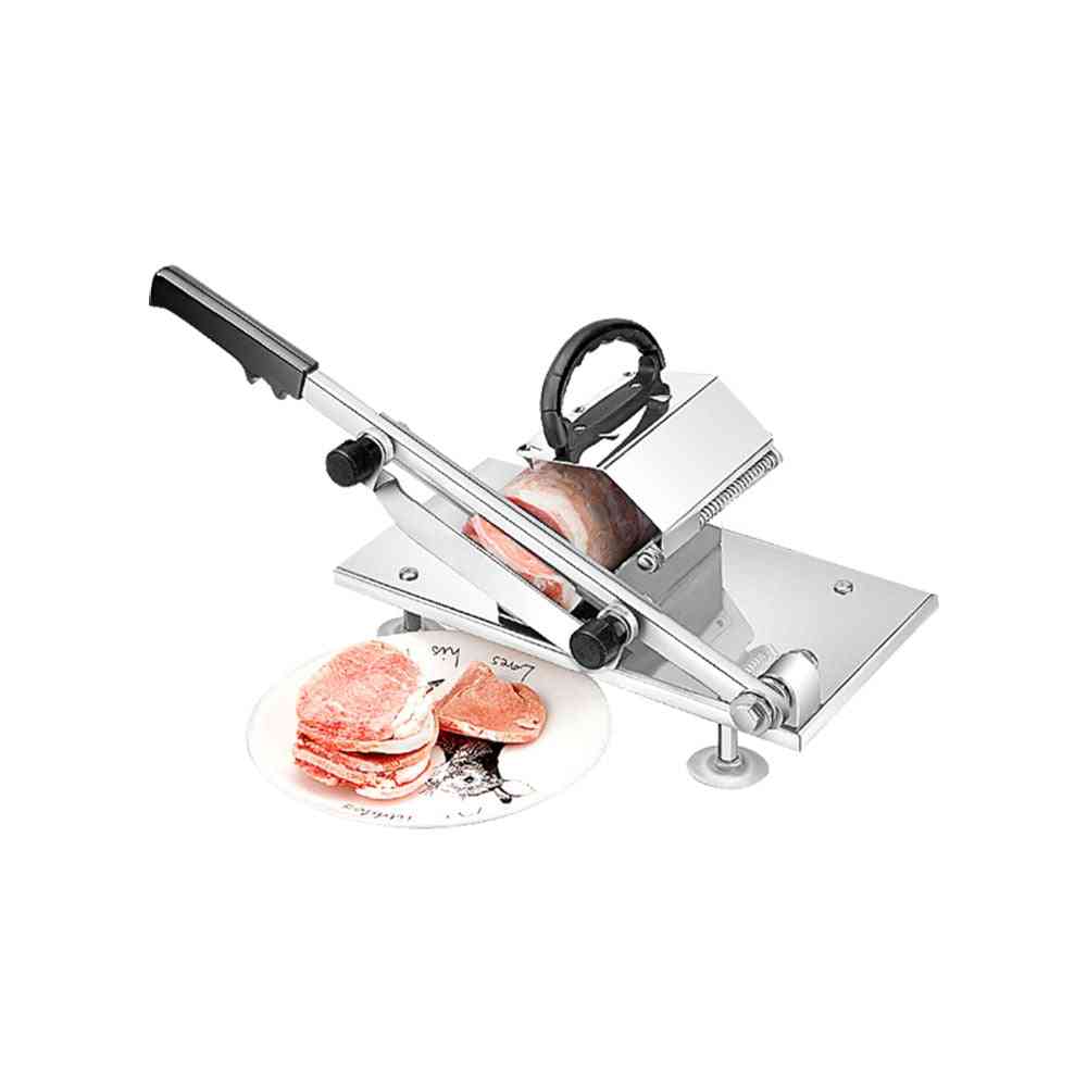 Automatic Feed Meat Lamb Slicer Home Machine