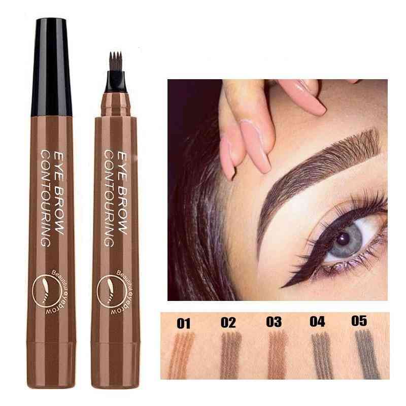 3d Microblading Eyebrow Pencil Waterproof  Pen Cosmetics