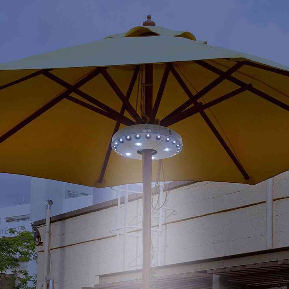 Cordless 28led Patio Umbrella Pole Light Camping Tent Lamp
