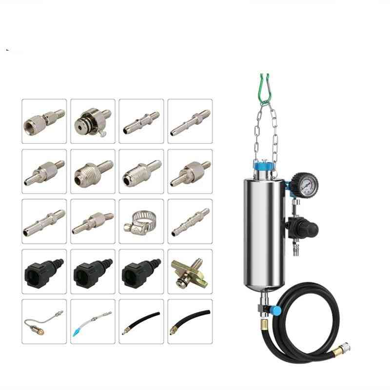 Car Fuel Injector Cleaning Machine Auto Engine Cleaner Washing Tool Non-dismantle Tester Maintenance