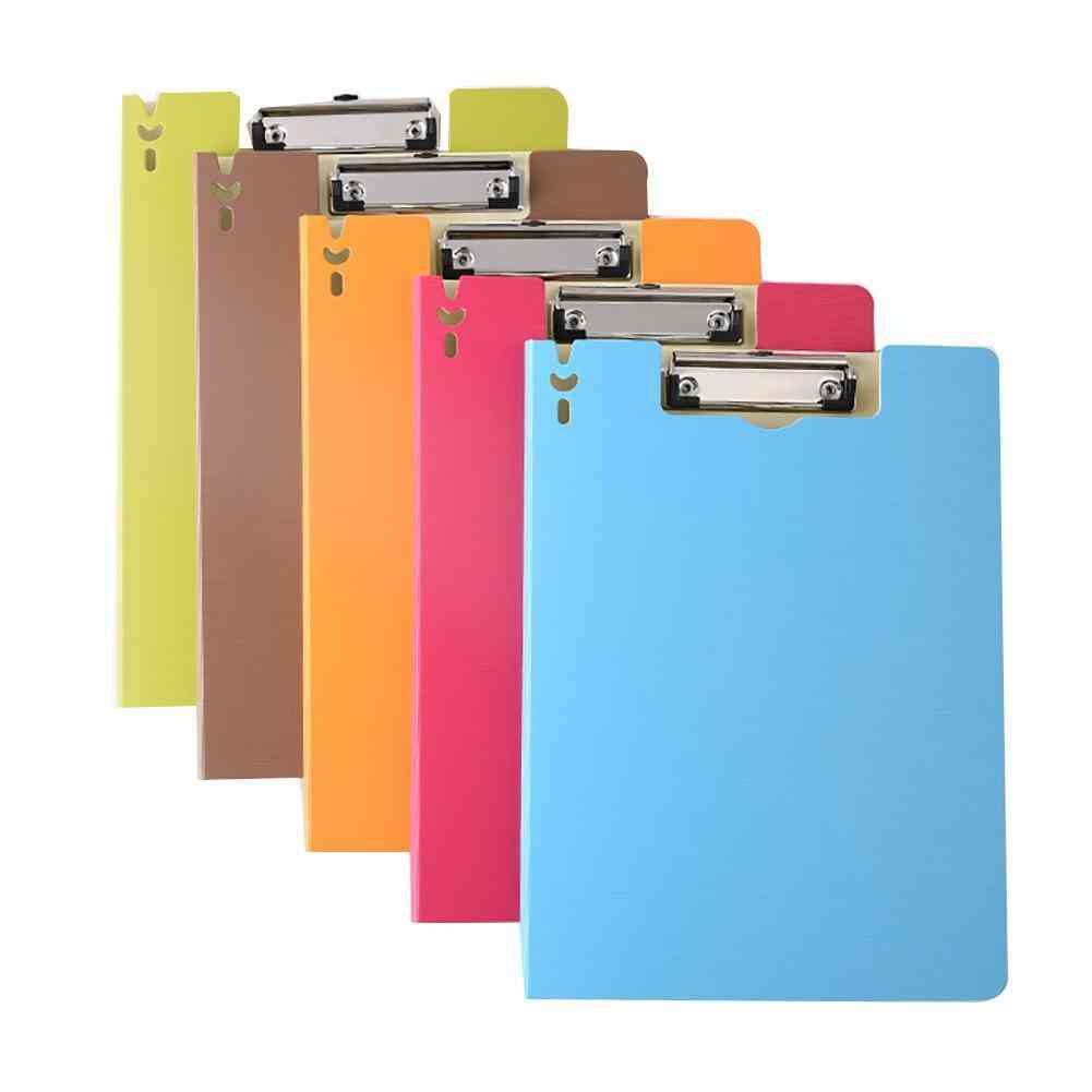 A4 File Document Folder Holder Organizer Writing Board School Office Supply