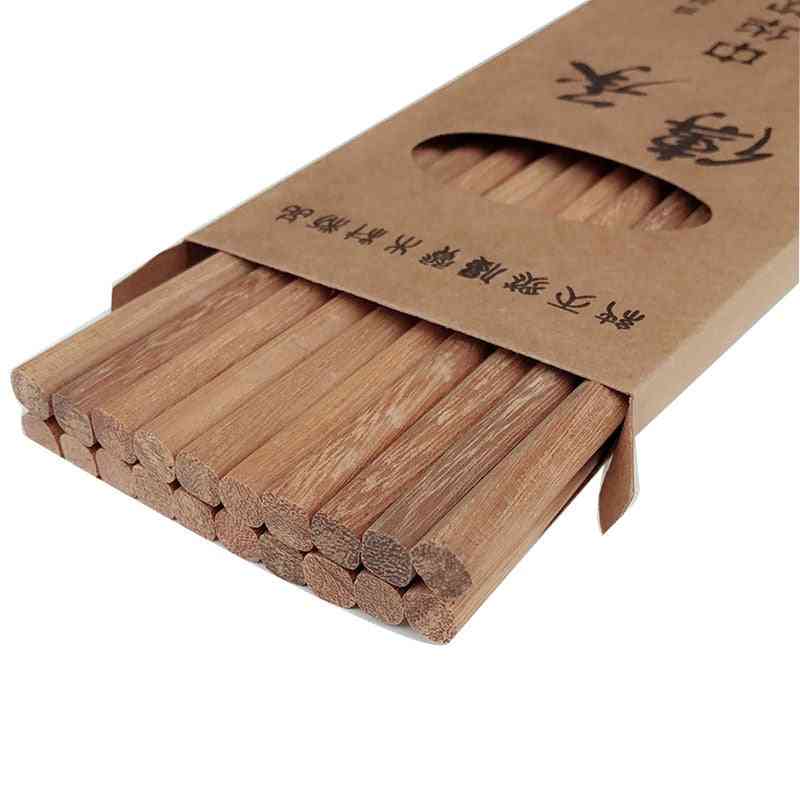 Natural Wooden Bamboo Chopsticks No Lacquer No Wax Healthy Sushi Rice Chopsticks Hotel Tableware