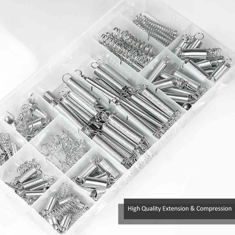 Zinc Plated- Extension Steel Wire, Spring Assortment Set