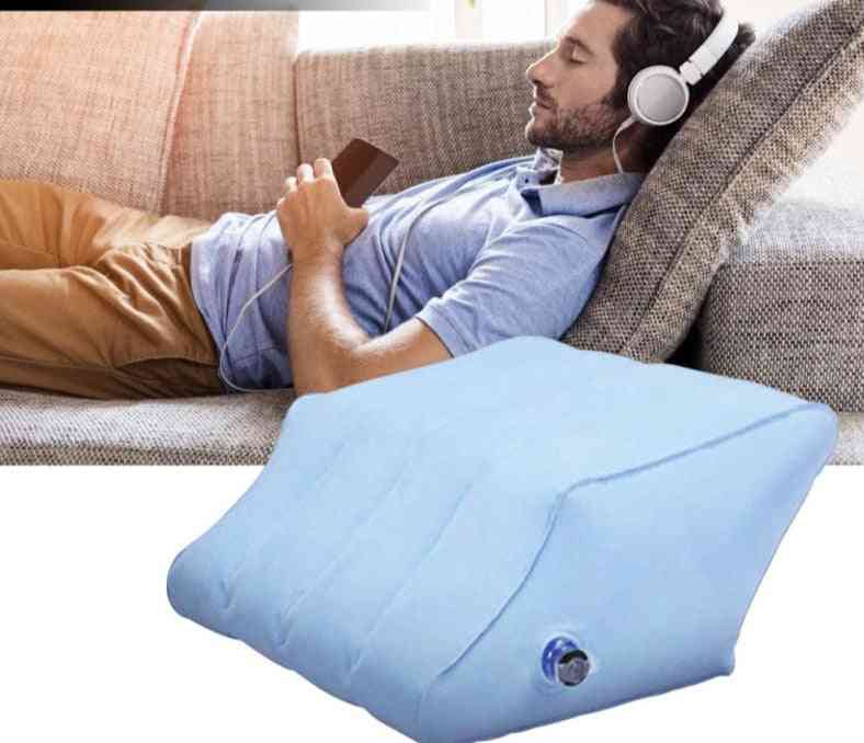 Inflatable Rhombus Leg Pillow