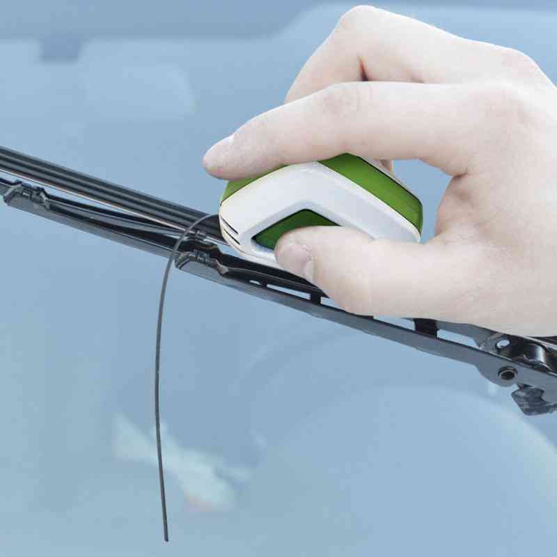 Car Windscreen Wipers Repair Tool, Blade Cutter, Windshield Rubber Regroove Trimmer/restorer Accessories