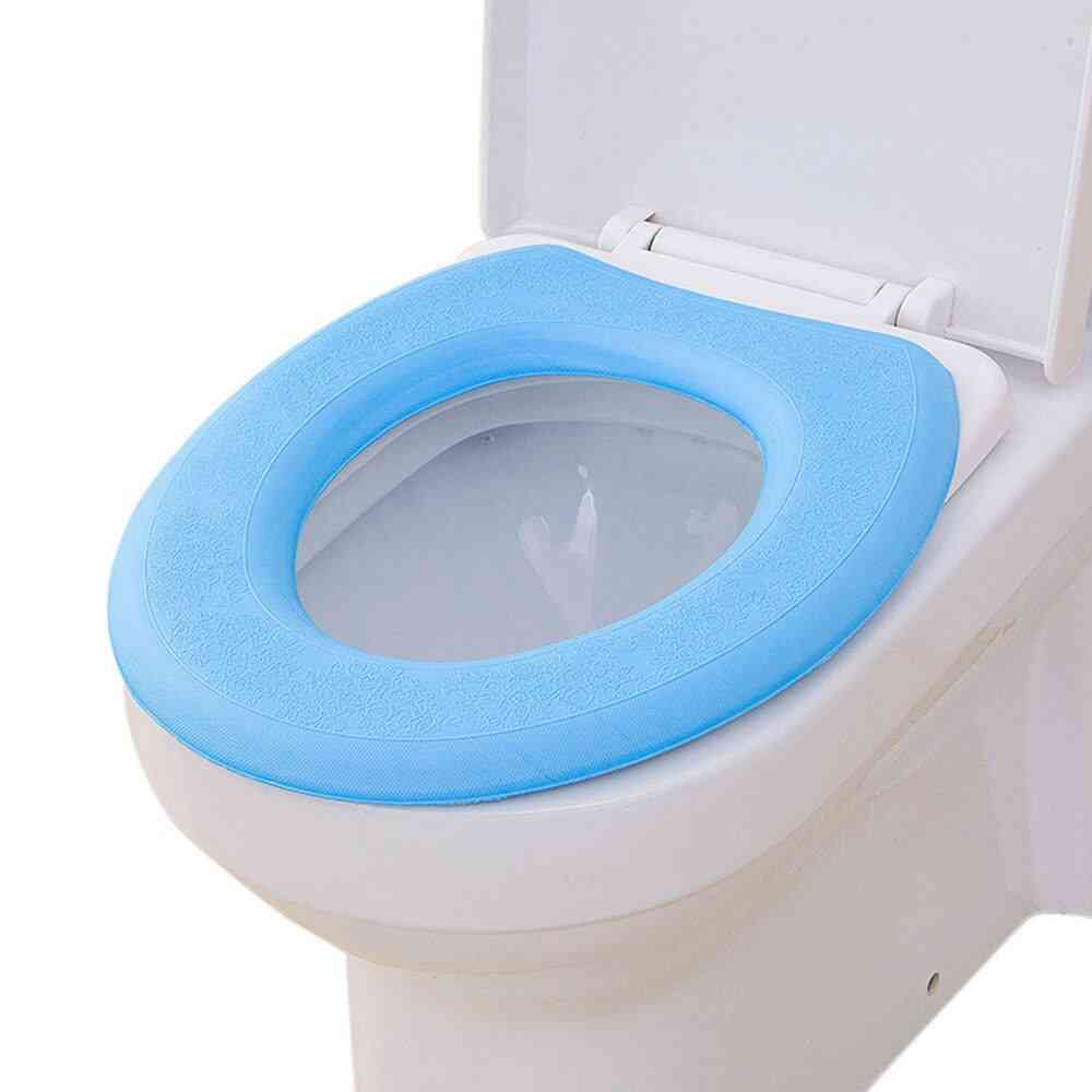 Bathroom O Type Eva Waterproof Soft Toilet Pad