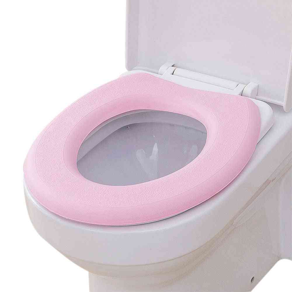 Bathroom O Type Eva Waterproof Soft Toilet Pad