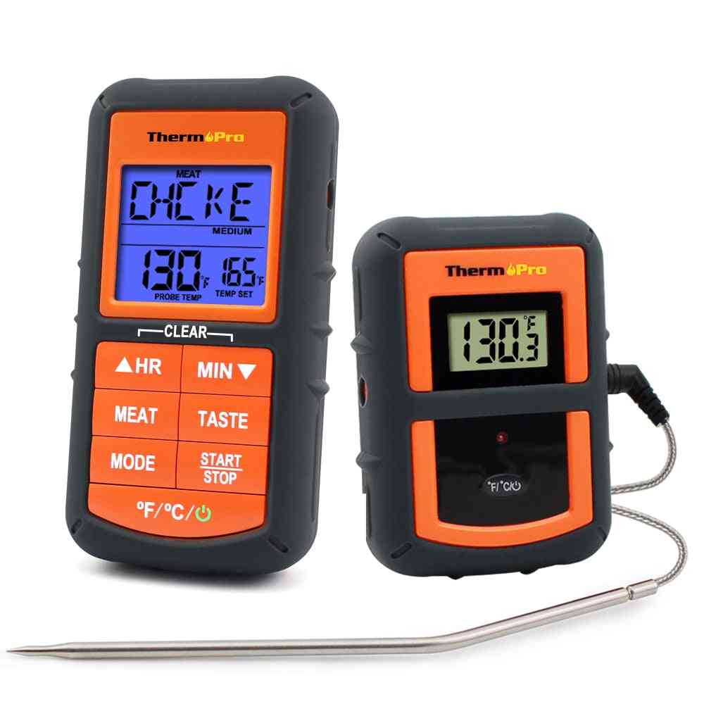 Remote Bbq, Smoker, Grill, Oven, Wireless Food Thermometer