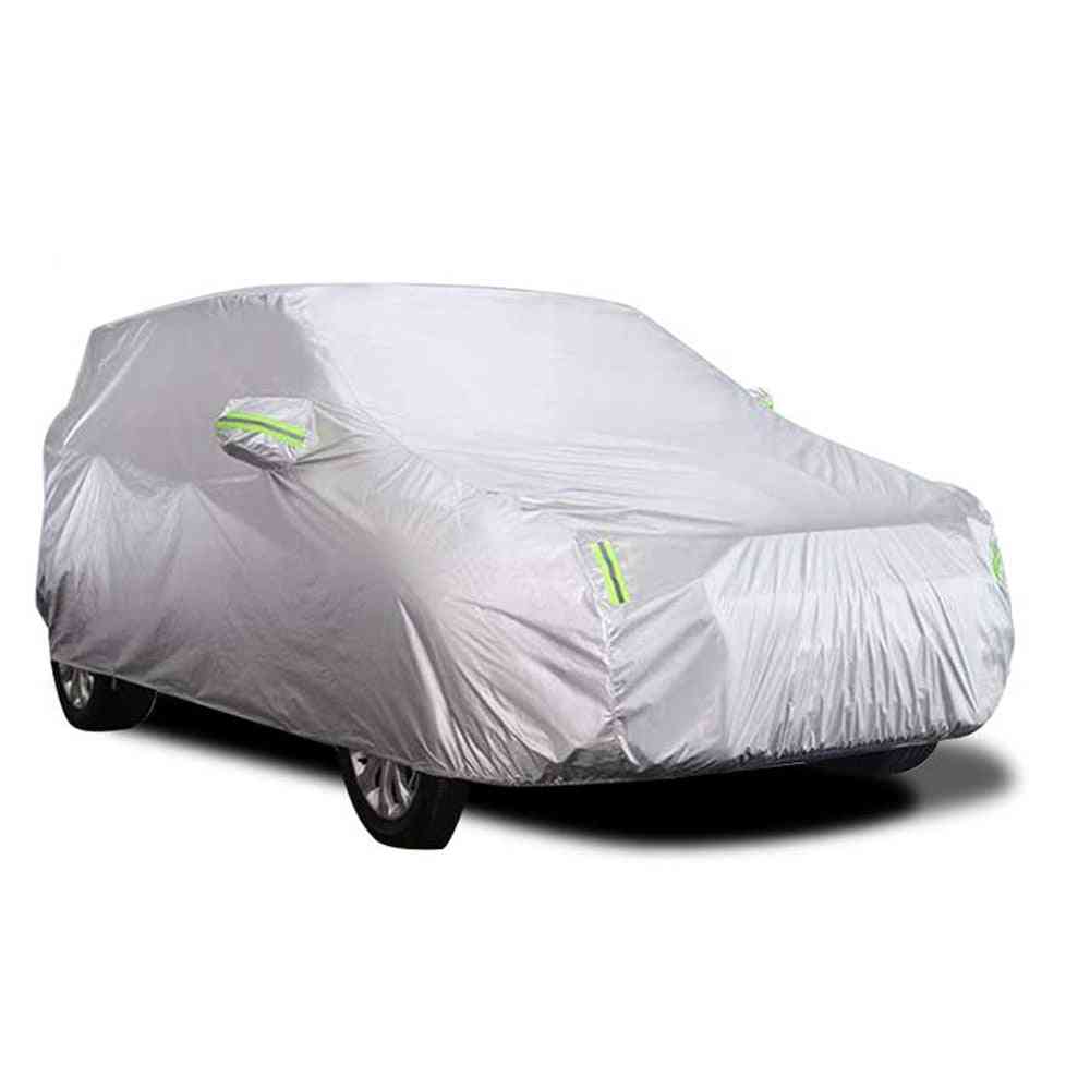 Car Covers Outdoor Sun Protection Cover Car Reflector Dust Rain Snow Protective Cover Car Goods For 4x4/suv Business