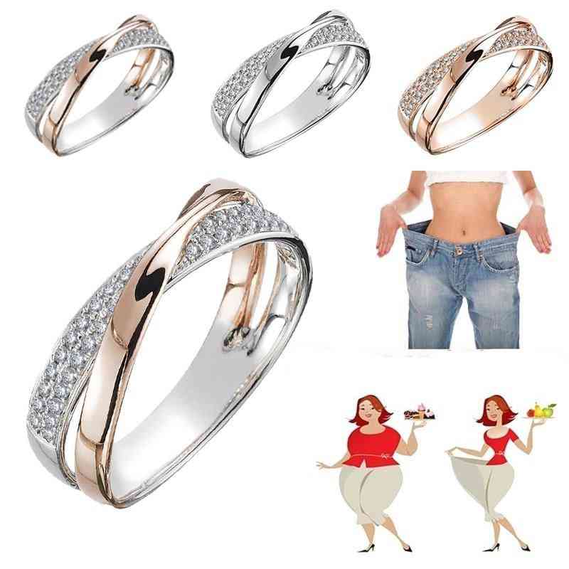 Magnetic Slimming Ring Weight Loss Health Care Fitness Jewelry
