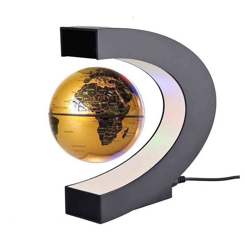 Floating Magnetic Levitation Globe Led World Map