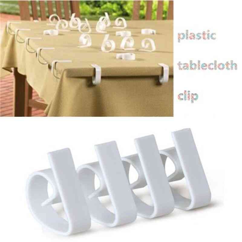 Plastic Tablecloth Tables Useful Clips Holder, Cloth Clamps