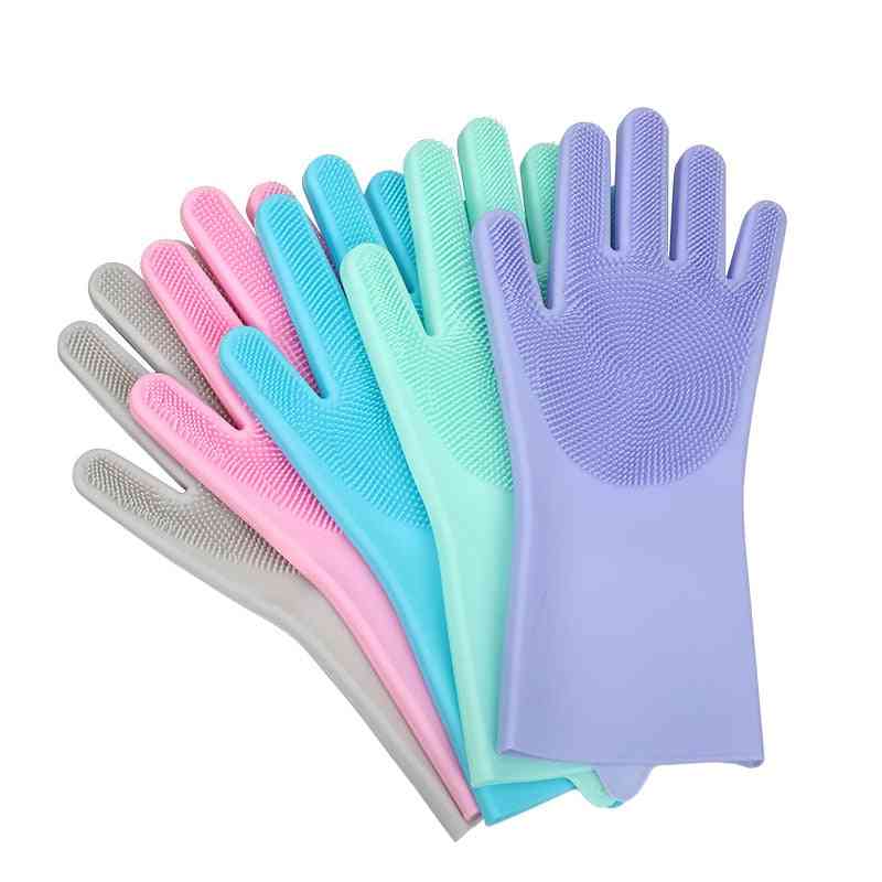 Magic Silicone Dishwashing Cleaning Glove