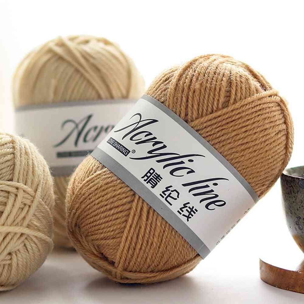 Roving Scarf Knit Wool Yarn, Hand-knitting Thread