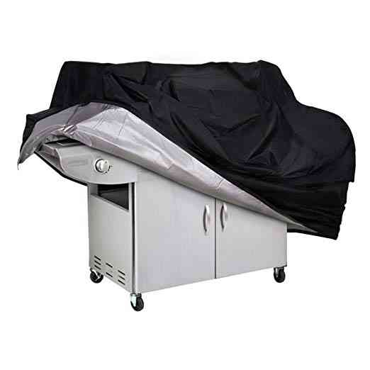 Electric Barbeque Grill Protection Black Cover