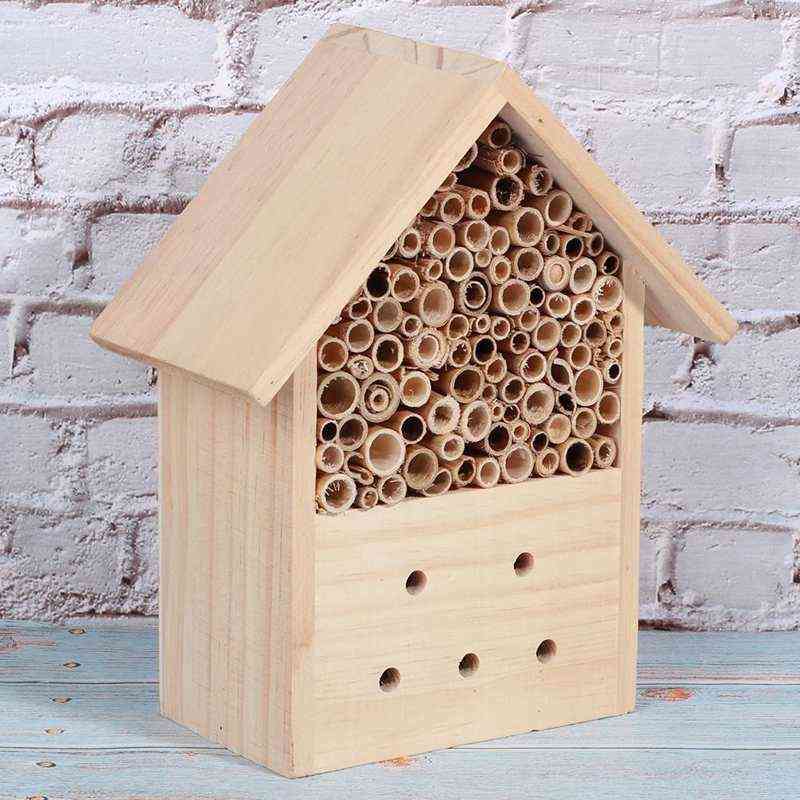 Wood Insect Bee House