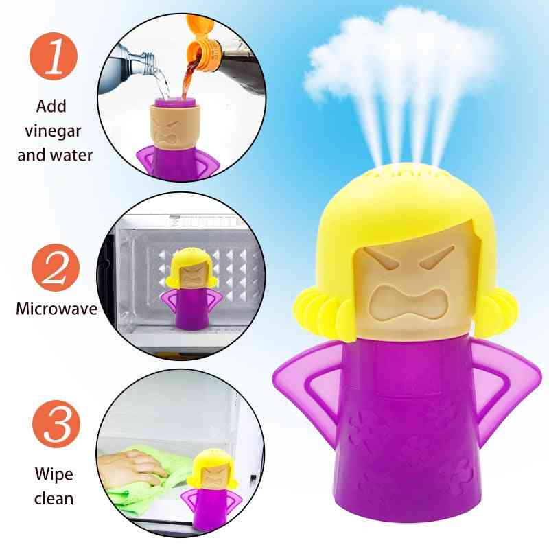 Microwave Oven Steam Cleaner, Easily Cleans, Appliances For The Kitchen, Refrigerator Cleaning Tools