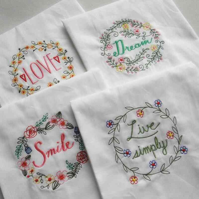 Embroidered Table Napkin Tea Towel For Wedding Party