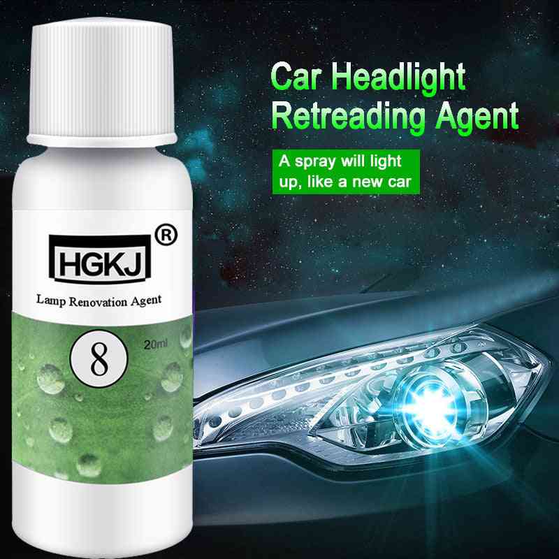Bright White Headlight Polishing Retreading Agent