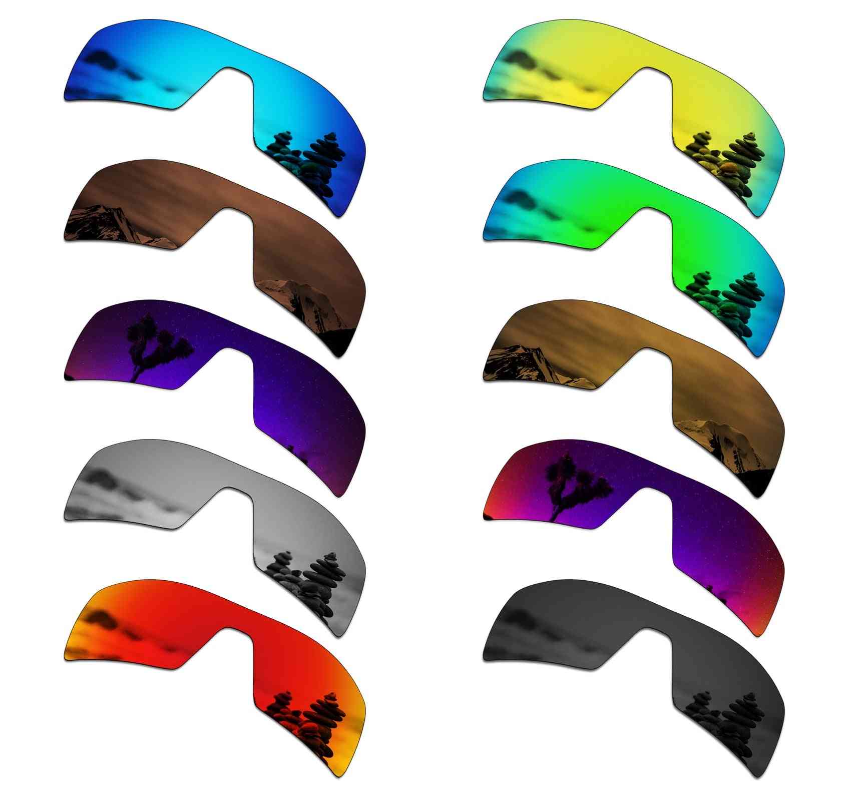 Smart Vlt Polarized Replacement Lenses For Oakley Oil Rig Sunglasses