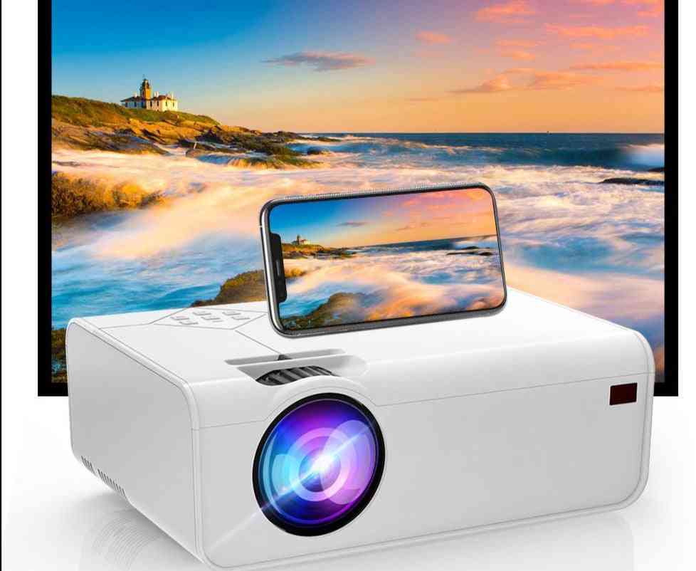 Mini- Resolution Support, Wifi 3d-bluetooth, Home Cinema Projector