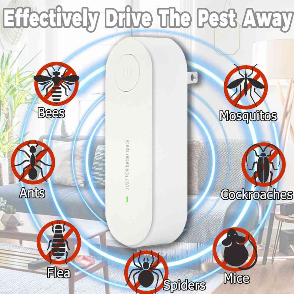 Ultrasonic Insect Repellent Electronic Mosquito Pest Control