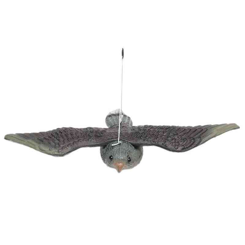 Realistic Flying Bird- Hawk Pigeon Pest Control, Garden Scarecrow Ornament
