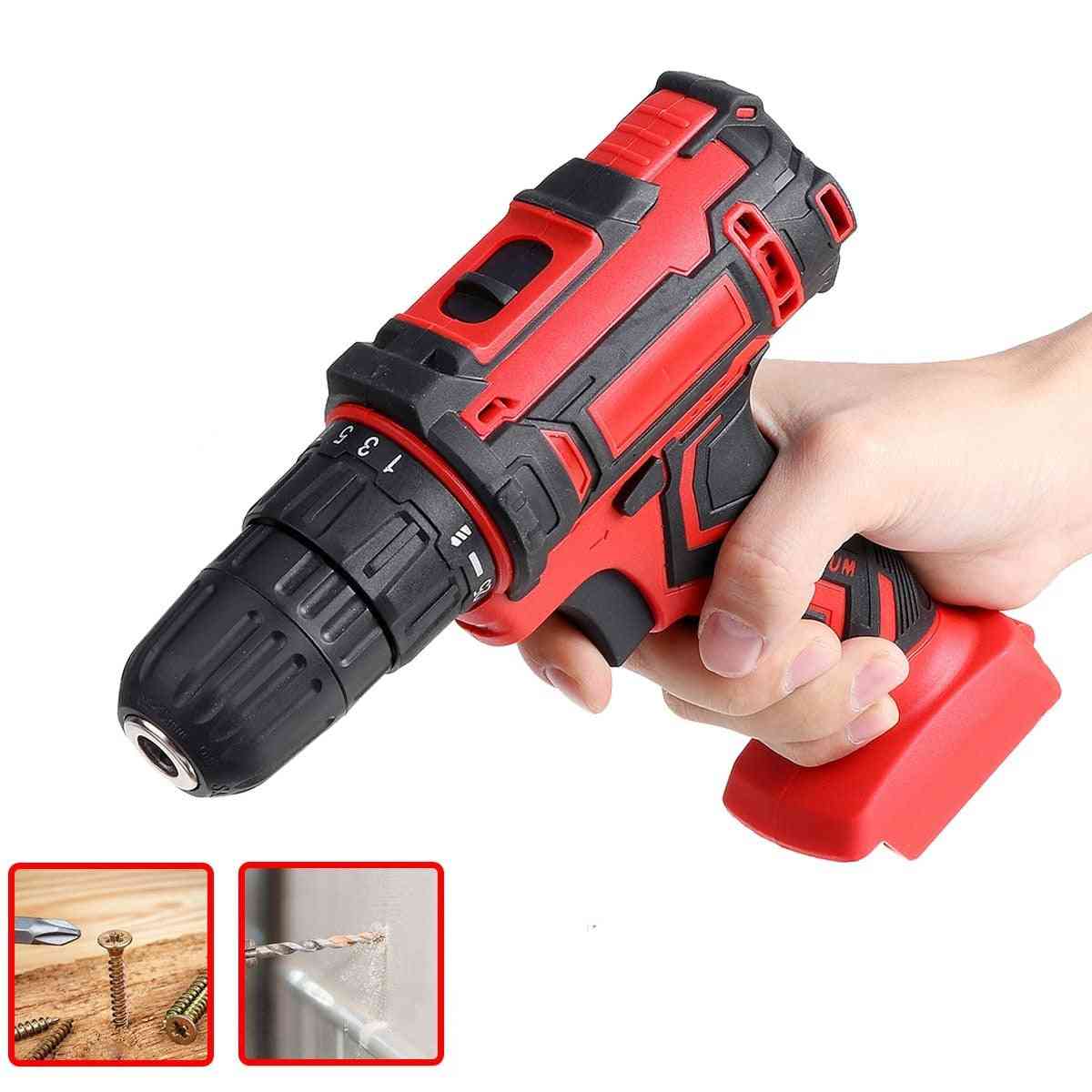 Cordless Electric Screwdriver, Hammer Drill