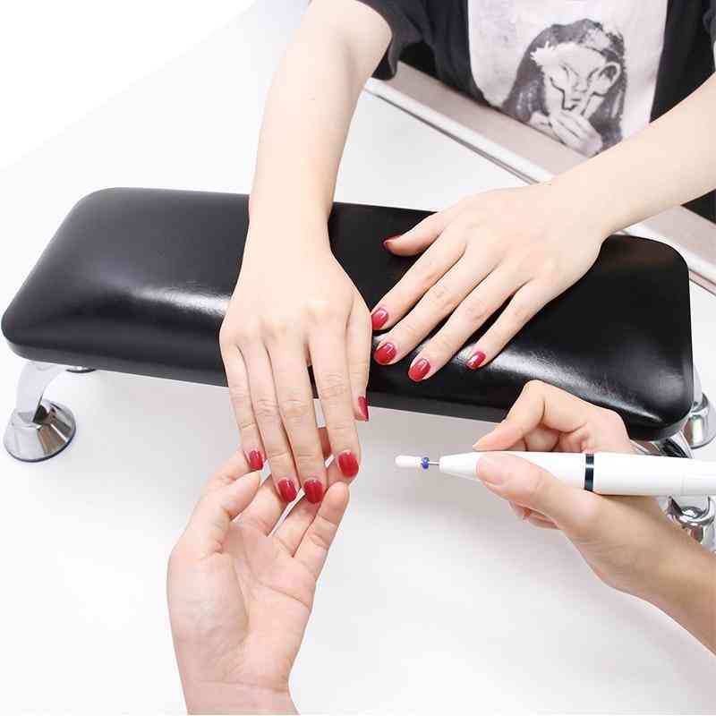 Waterproof Leather Nail Art Hand Pillow Rest Manicure Table