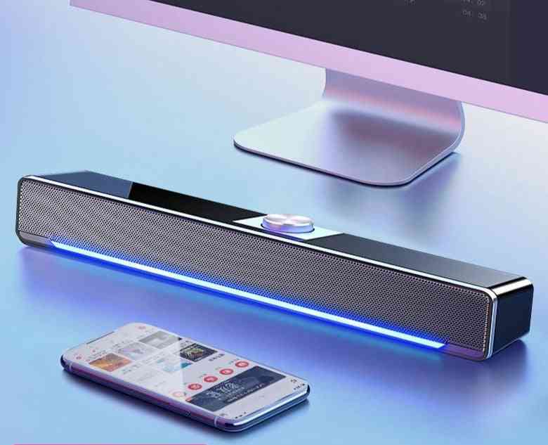 Led Tv Sound Bar Computer Speakers Wireless Bluetooth Speaker Pc Home Theater