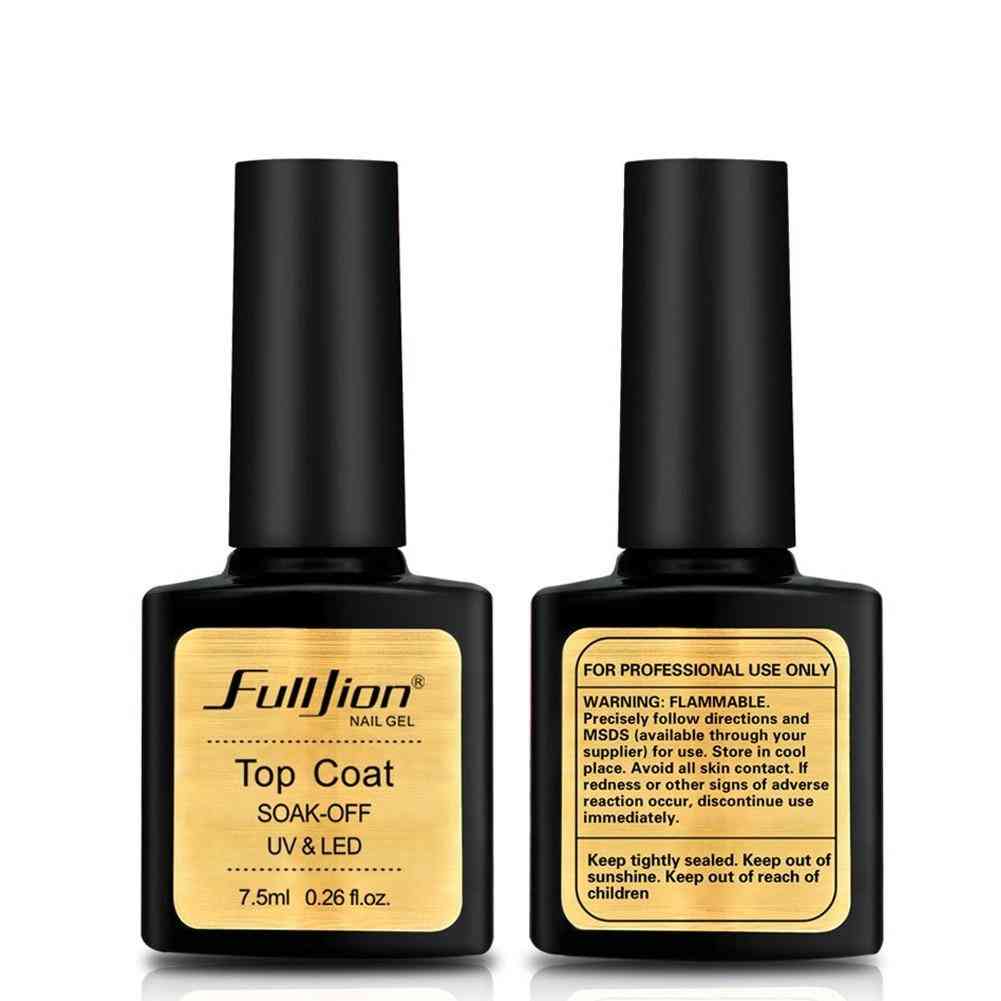 Base/top coat transparent nail art gel uv led suge lang primer af