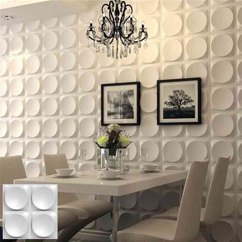 Panel Mold Plaster Wall Stickers Living Room Wallpaper Mural Bathroom Kitchen