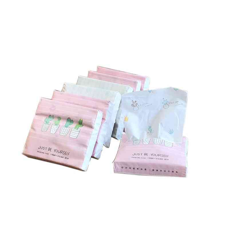 24 Packs Disposable Facial Paper Tissues