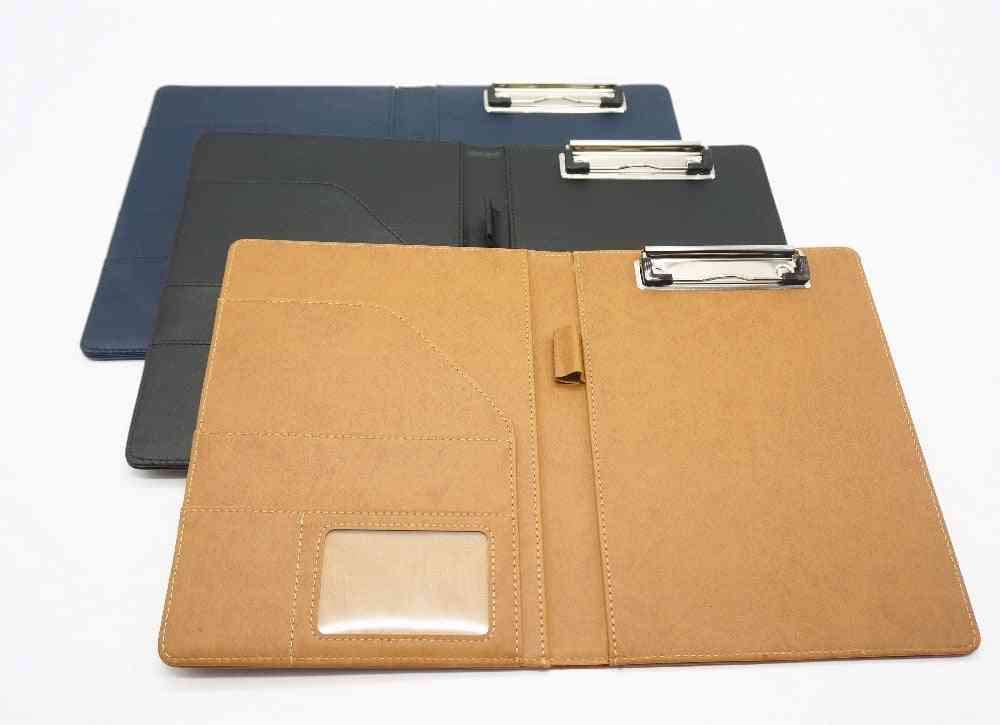 Faux Leather- Clip Board, Document Bag, File Folder