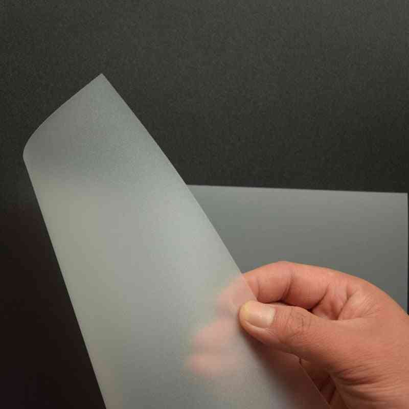 Transparent- Matte Binding Cover, Pp Plastic Binding Film, Document Data Cover