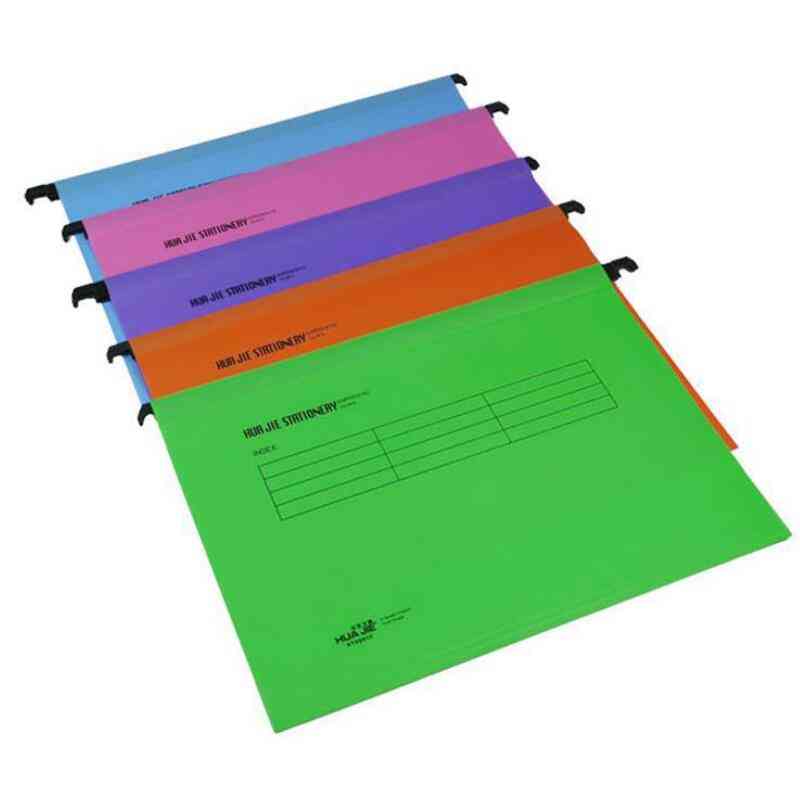 A4- Reinforced Hanging, Folders Clip Tags