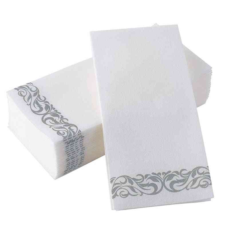 Disposable Linen-feel Guest Towels