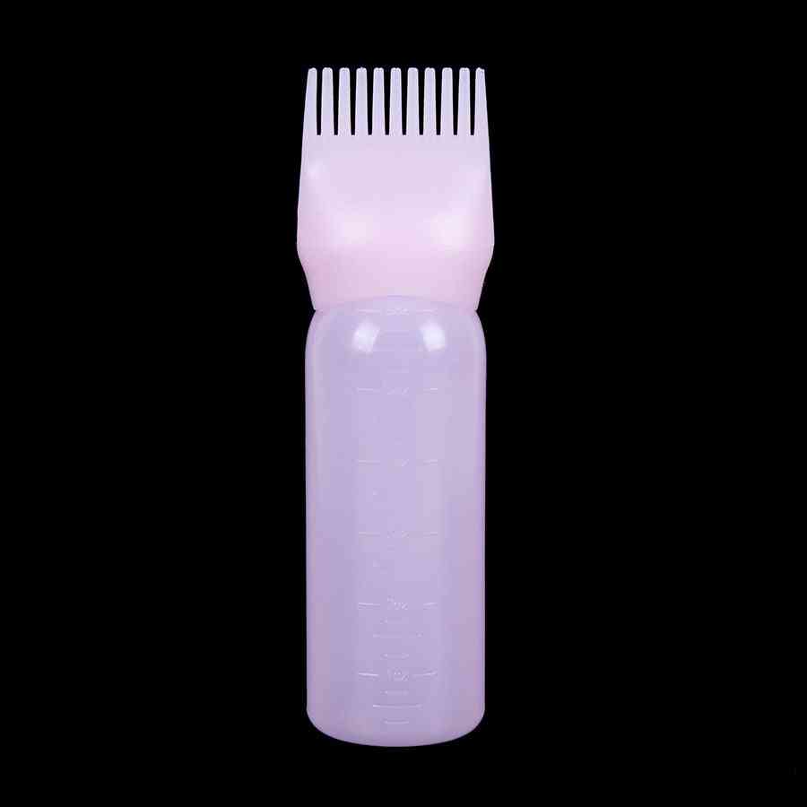 Alileader Empty Hair Dye Bottle Salon Coloring Bottle With Applicator Brush