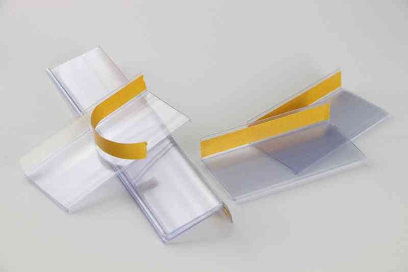 Plastic Pvc L Data Strips Adhesive Tape