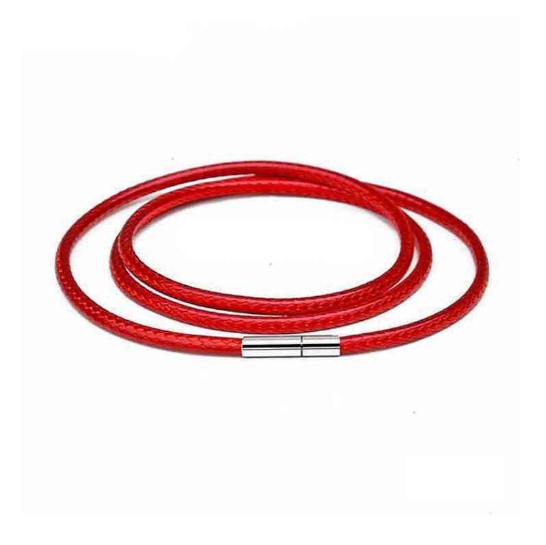 Necklace Cord Steel Rotary Buckle Jewelry
