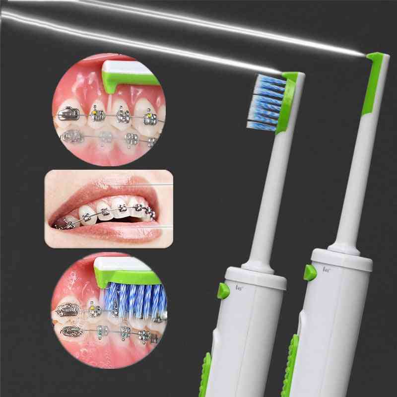 Teeth Braces Cleaner, Dental Water Flosser Pick Jet Brush Head