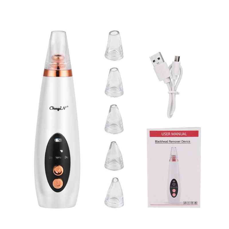 Professional Face Cleansing Kit, Vacuum Blackhead Remover Ultrasonic Skin Scrubber